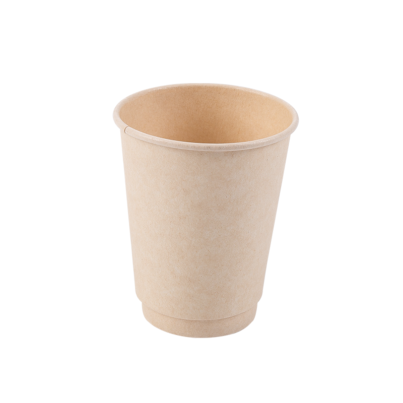 12oz Jednorázový biologicky odbouratelný dvouvrstvý papírový kelímek