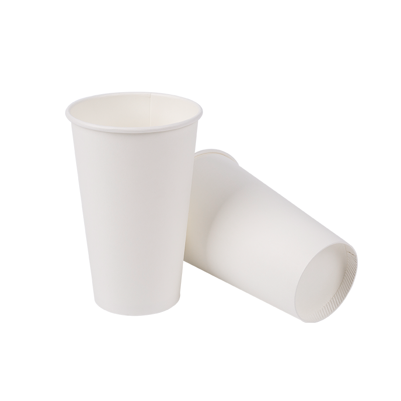 16oz Jednorázový biologicky odbouratelný jednovrstvý papírový kelímek