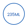 Jednorázová biologicky odbouratelná papírová polévková mísa o objemu 235 ml icon
