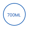 700ml jednorázová odbouratelná balicí papírová miska icon